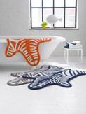 Jonathan Adler Zebra Badematte Grå 79x112 (368-20816)