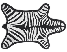 Jonathan Adler Zebra Badematte Sort 79x12