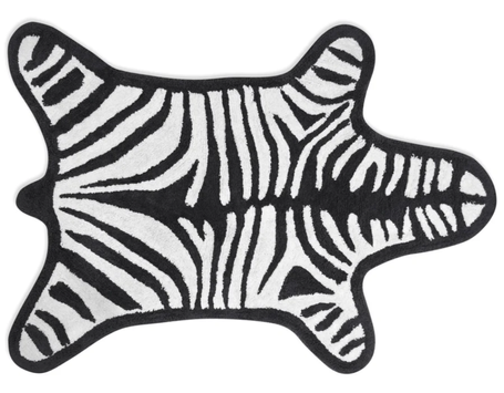 Jonathan Adler Zebra Badematte Sort 79x12 (368-21418)