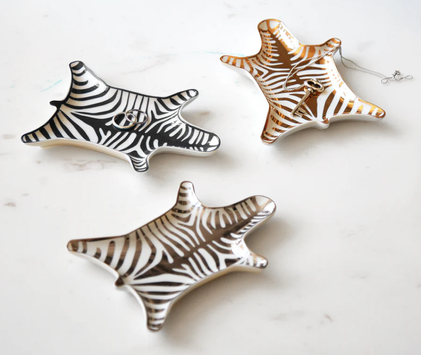 Jonathan Adler Zebra Fat Sølv 15x10 (368-20051)