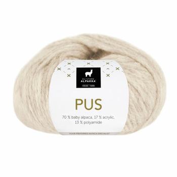 Du Store Alpakka Garn Pus Lys-Beige-Melert 4064,  50g (773-309-4064)
