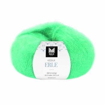 Dale Garn Kidsilk Erle Eplemint 9081, 50g