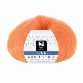 Dale Garn Tynn Kidsilk Erle Honningmelon 4043, 25g