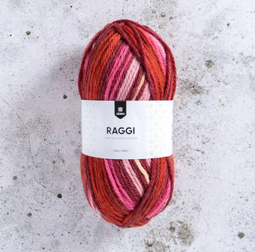 Järbo GARN Raggi Love-Lane 15211, 100g