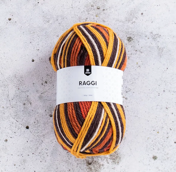 Järbo GARN Raggi Clay-Lane 15213, 100g