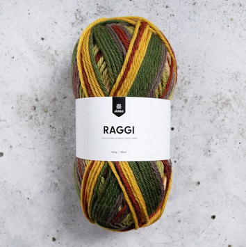 Järbo GARN Raggi Secret-Garden 15231, 100g