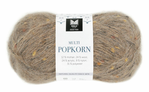 Dale Garn Multi Popkorn Kamel 509, 50g