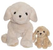 Teddykompaniet  Bamse Hund m/ valp 30cm (582-TED04241)