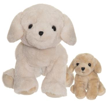 Teddykompaniet  Bamse Hund m/valp 30cm