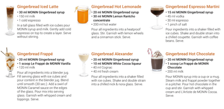 Monin Sirup Pepperkake 70cl gingerbread (800-413431)