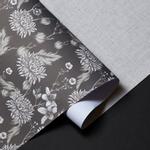 Halvor Bakke Gavepapir Dahlia Brun+Linen 2pk (801-366350)