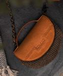 Muud Camilla Veskelokk skinn 20x16cm whisky  (569-QB-4459)