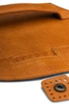 Muud Camilla Veskelokk skinn 20x16cm whisky  (569-QB-4459)