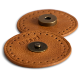 Muud Frida Knapp 1stk 6mm whisky (569-QB-4626)