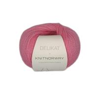 Knit Norway Garn Delikat Pink 502, 50g