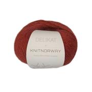 Knit Norway Garn Delikat Burgundy 506, 50g