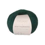 Knit Norway Garn Delikat Forest-Green 509, 50g