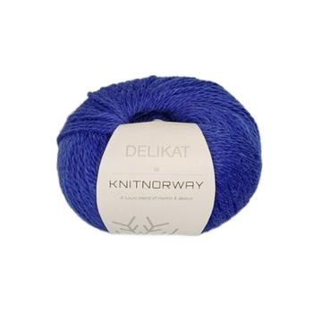 Knit Norway Garn Delikat Royal-Blue 510,  50g (642-10924)