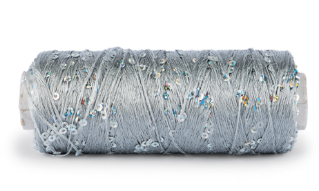 Dale Garn Bling Effekttråd Grå 701, 50g (773-228-701)