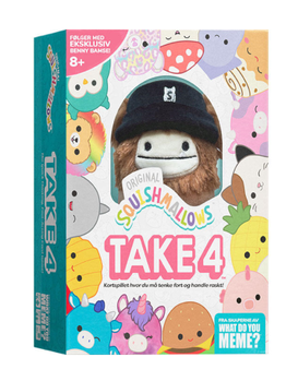 Squishmallows® Take-4 Spill med Benny-Squishmallows,  Norsk (489-737005)