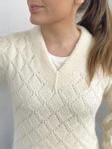 Knit Norway Elliegenser m/ V-hals Oppskrift PDF (642-10934-pdf)