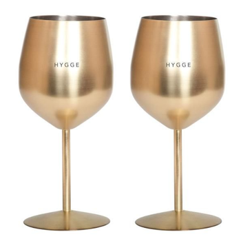 Picture It Vinglass HYGGE Gull 2pk