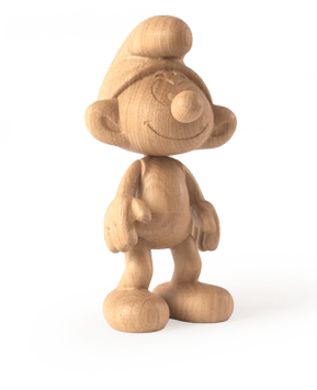 Boyhood  Trefigur Smurf Eik H13,5