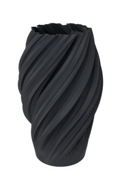 Dazzle & Dawn Wave Vase Ash-Grey Ø8xH20