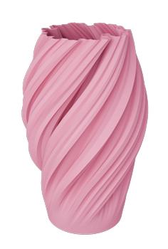 Dazzle & Dawn Wave Vase Bubblegum-Pink Ø8xH20 (803-DDW-1010-03)