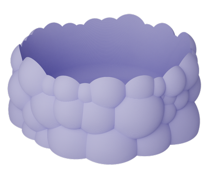 Dazzle & Dawn Bubble Bolle Dreamy-Purple (803-DDB-2010-12,DDB-2020-12,DDB-2030-12)