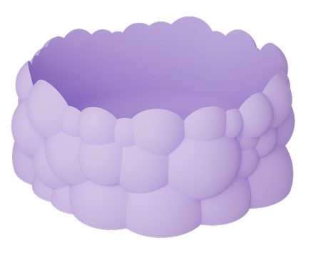 Dazzle & Dawn Bubble Bolle Lavender (803-DDB-2010-13,DDB-2020-13,DDB-2030-13)