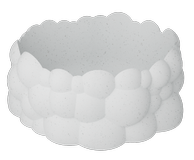 Dazzle & Dawn Bubble Bolle Marble-White (803-DDB-2010-07,DDB-2020-07,DDB-2030-07)