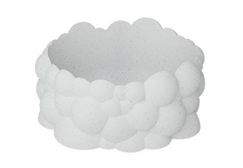 Dazzle & Dawn Bubble Bolle Marble-White (803-DDB-2010-07,DDB-2020-07,DDB-2030-07)