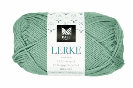 Dale Garn Lerke Jadegrønn 8101, 50g