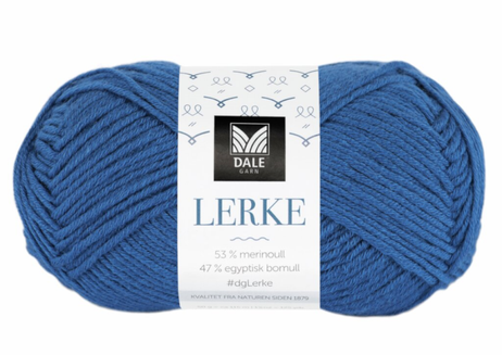 Dale Garn Lerke Blå 5845, 50g