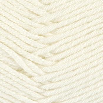 Dale Garn Lerke Halvbleket-Hvit 0017,  50g (773-213-0017)