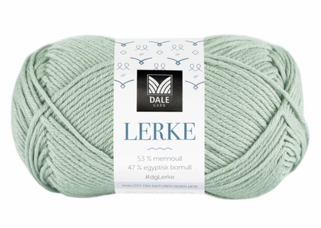 Dale Garn Lerke Lys-Jadegrønn 8137, 50g