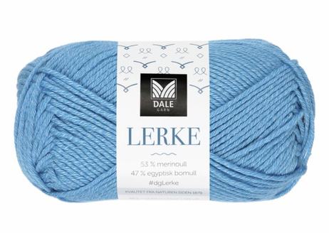 Dale Garn Lerke Isblå 8160, 50g