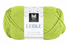 Dale Garn Lerke Pæregrønn 8175, 50g