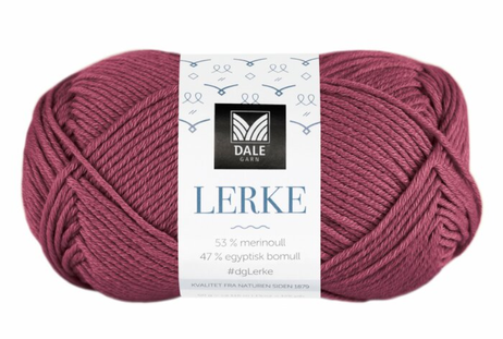 Dale Garn Lerke Plomme 8148,  50g (773-213-8148)