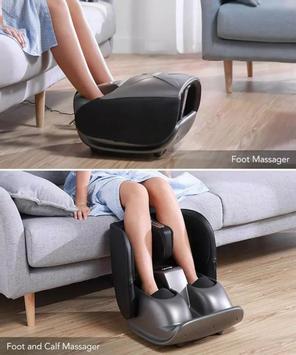 NAIPO Shiatsu Fot- og Leggmassasje (MGF-3600)