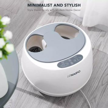 NAIPO oFlexiSpa Fotmassasje-bad med damp (SFS-101)