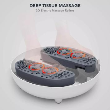 NAIPO oFlexiSpa Fotmassasje-bad med damp (SFS-101)