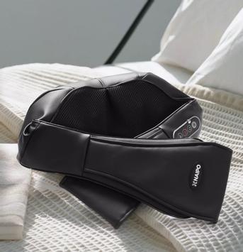 NAIPO Shiatsu Massasjeapparat med varme  (MGS-150DC)
