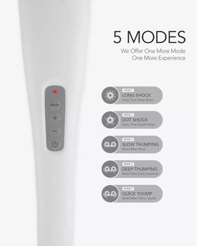 NAIPO XF-5120 Massasjeapparat multi-speed oppladbar (XF-5120)