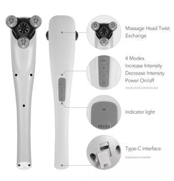NAIPO XF-5120 Massasjeapparat multi-speed oppladbar (XF-5120)