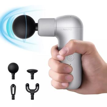 NAIPO Massasjepistol Mini Sølv oppladbar (MGPC-002)