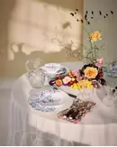 ByTimo Porsgrund Dyp Tallerken Blå_Ø23 (804-2440395-063)