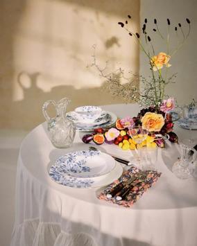 ByTimo Porsgrund Dyp Tallerken Blå_Ø23 (804-2440395-063)