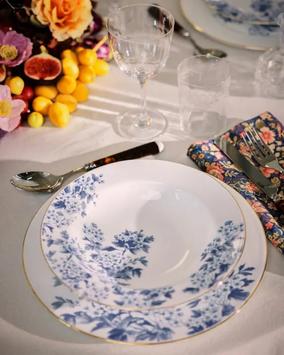 ByTimo Porsgrund Desserttallerken Blå Ø22 (804-2440394-063)